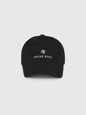 Anine Bing Black Jeremy Baseball Cap $75